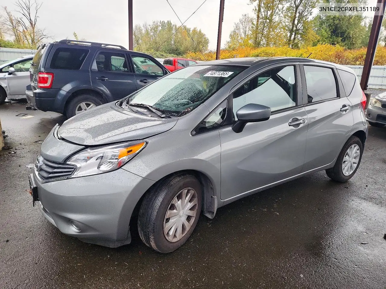 NISSAN NOTE 2015, VIN 3N1CE2CPXFL351189