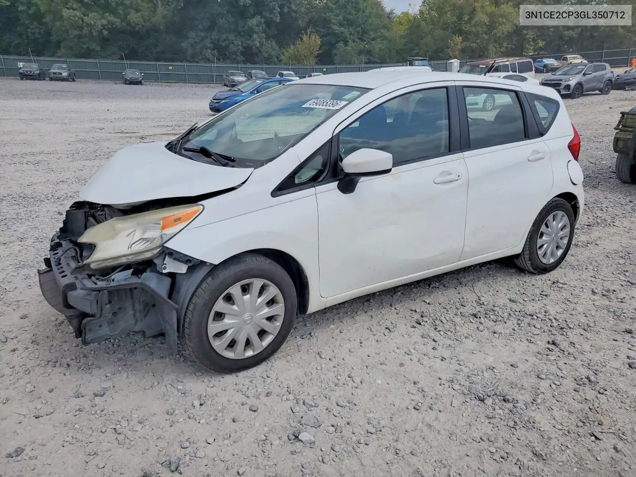 NISSAN NOTE 2016, VIN 3N1CE2CP3GL350712