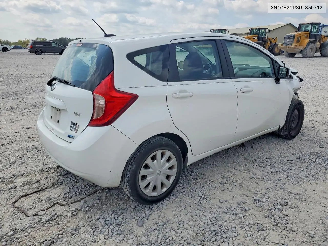 2016 NISSAN NOTE VIN 3N1CE2CP3GL350712 — фото 3