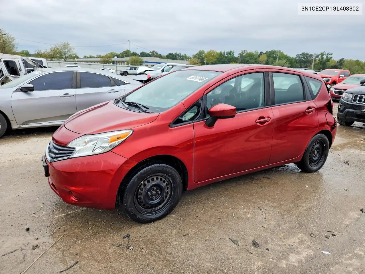 NISSAN NOTE 2016, VIN 3N1CE2CP1GL408302