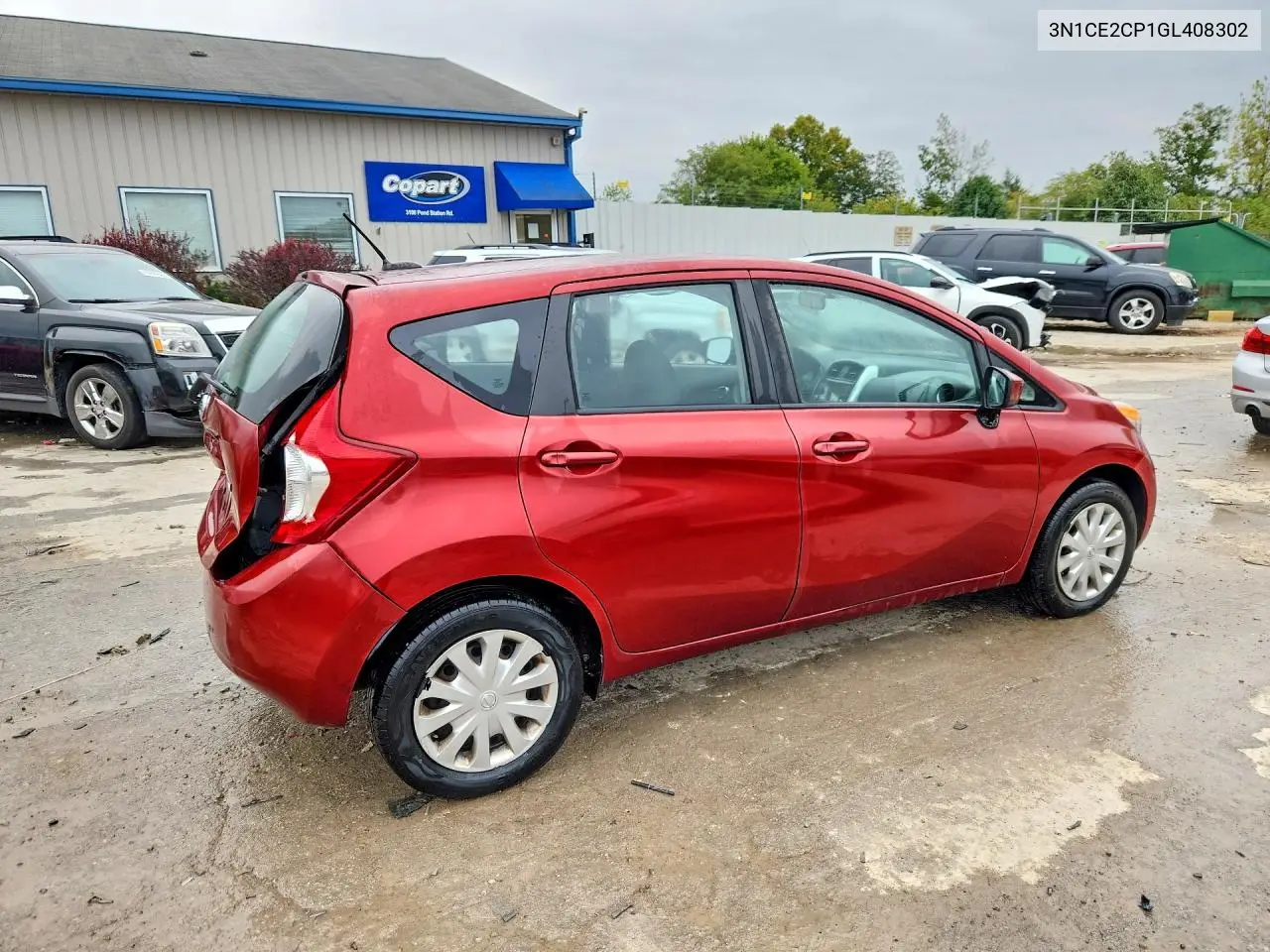 2016 NISSAN NOTE VIN 3N1CE2CP1GL408302 — фото 3
