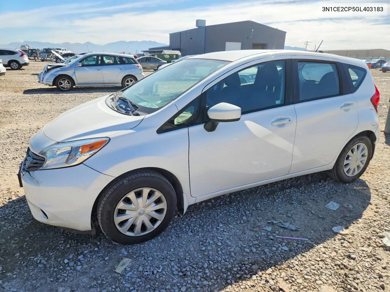 NISSAN NOTE 2016, VIN 3N1CE2CP5GL403183