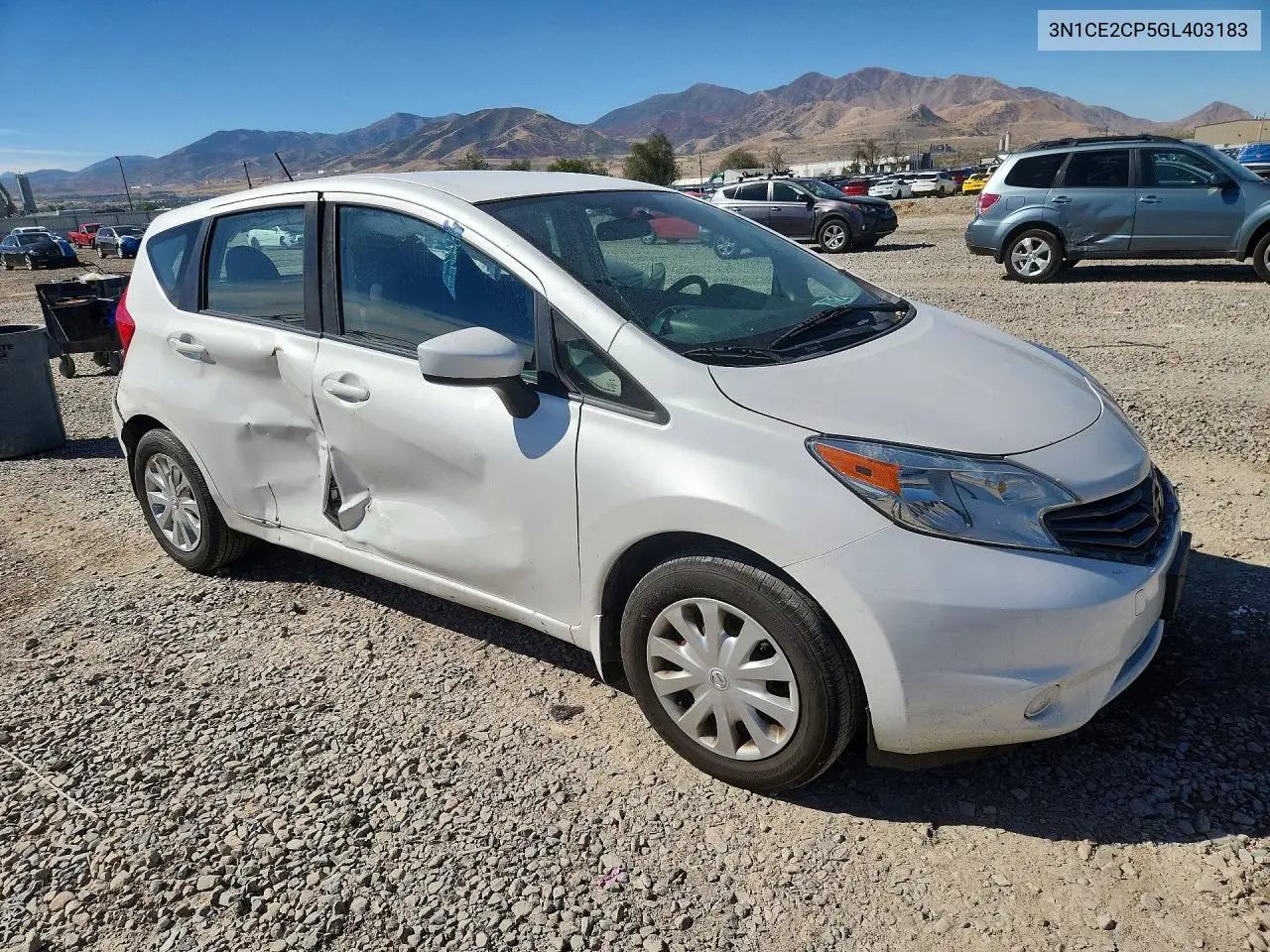 2016 NISSAN NOTE VIN 3N1CE2CP5GL403183 — фото 4