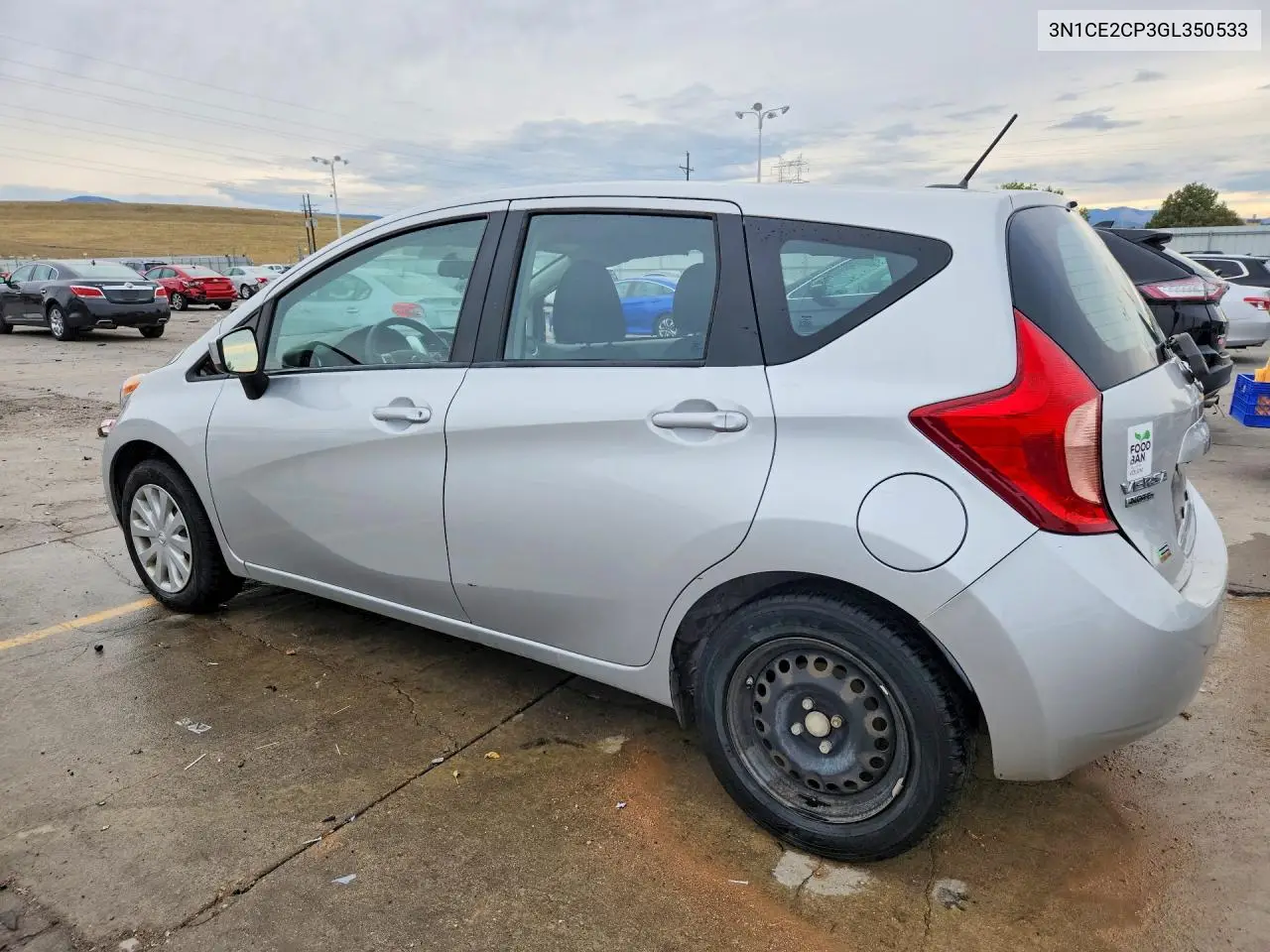 2016 NISSAN NOTE VIN 3N1CE2CP3GL350533 — фото 2