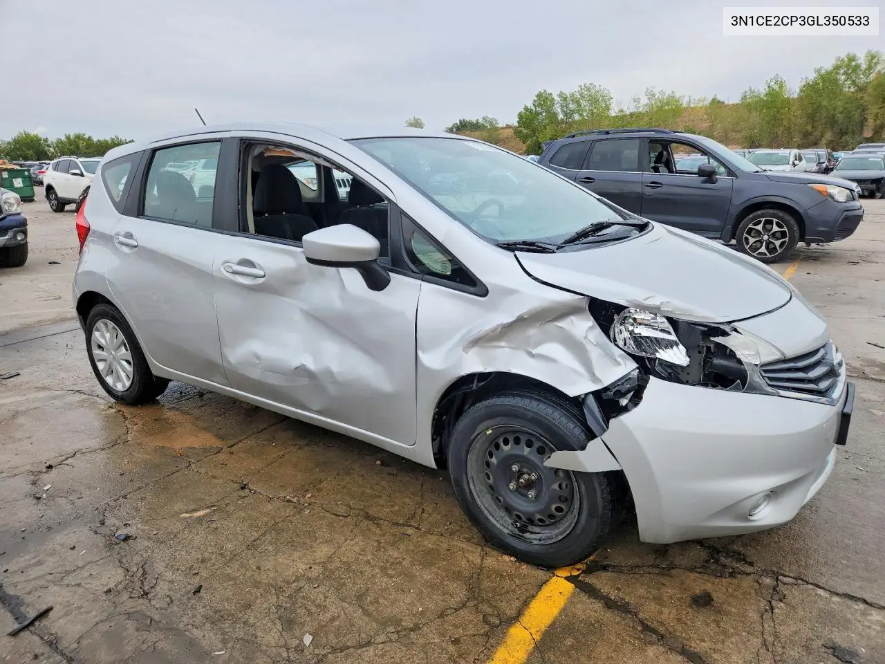 2016 NISSAN NOTE VIN 3N1CE2CP3GL350533 — фото 4