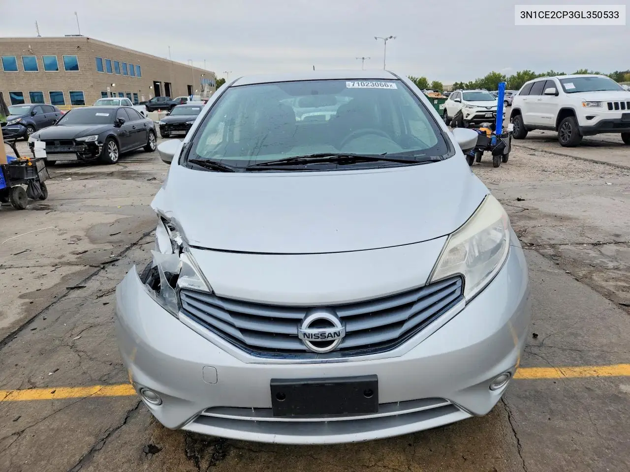 2016 NISSAN NOTE VIN 3N1CE2CP3GL350533 — фото 5