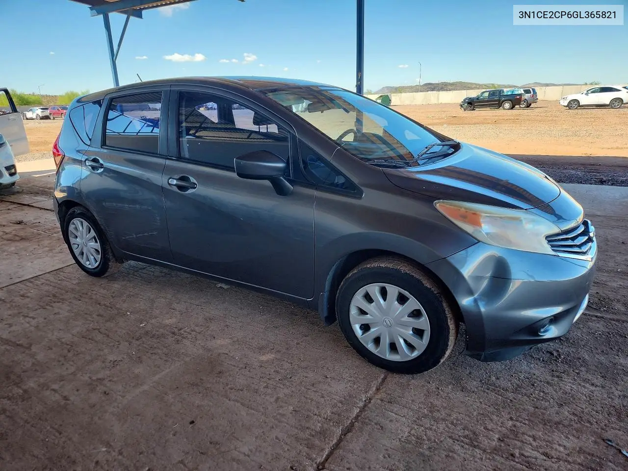 2016 NISSAN NOTE VIN 3N1CE2CP6GL365821 — фото 4