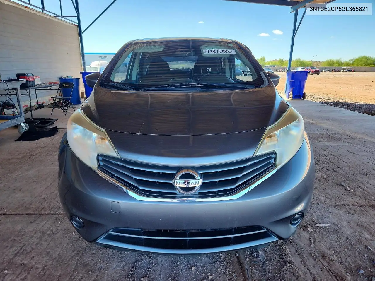 2016 NISSAN NOTE VIN 3N1CE2CP6GL365821 — фото 5