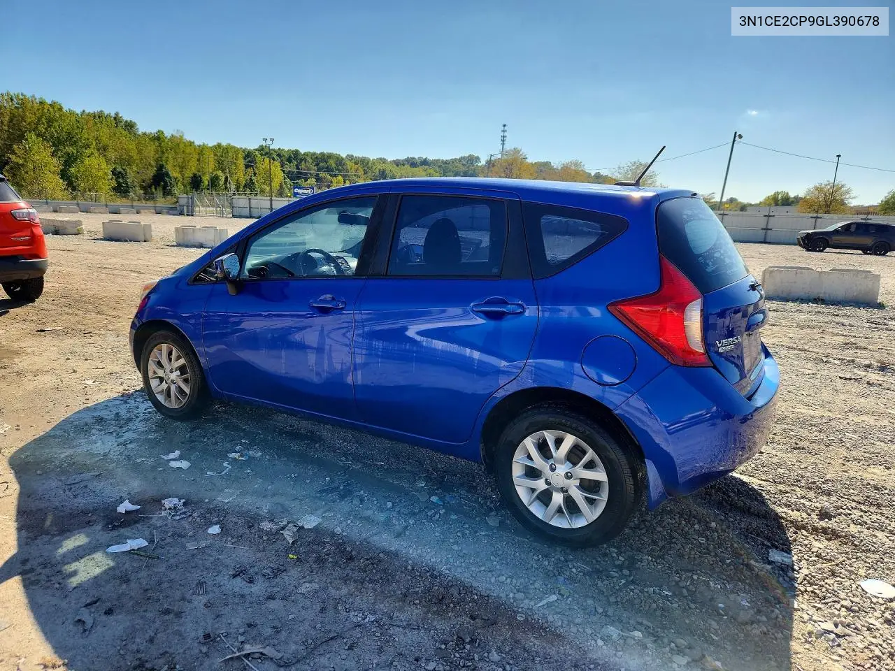 2016 NISSAN NOTE VIN 3N1CE2CP9GL390678 — фото 2