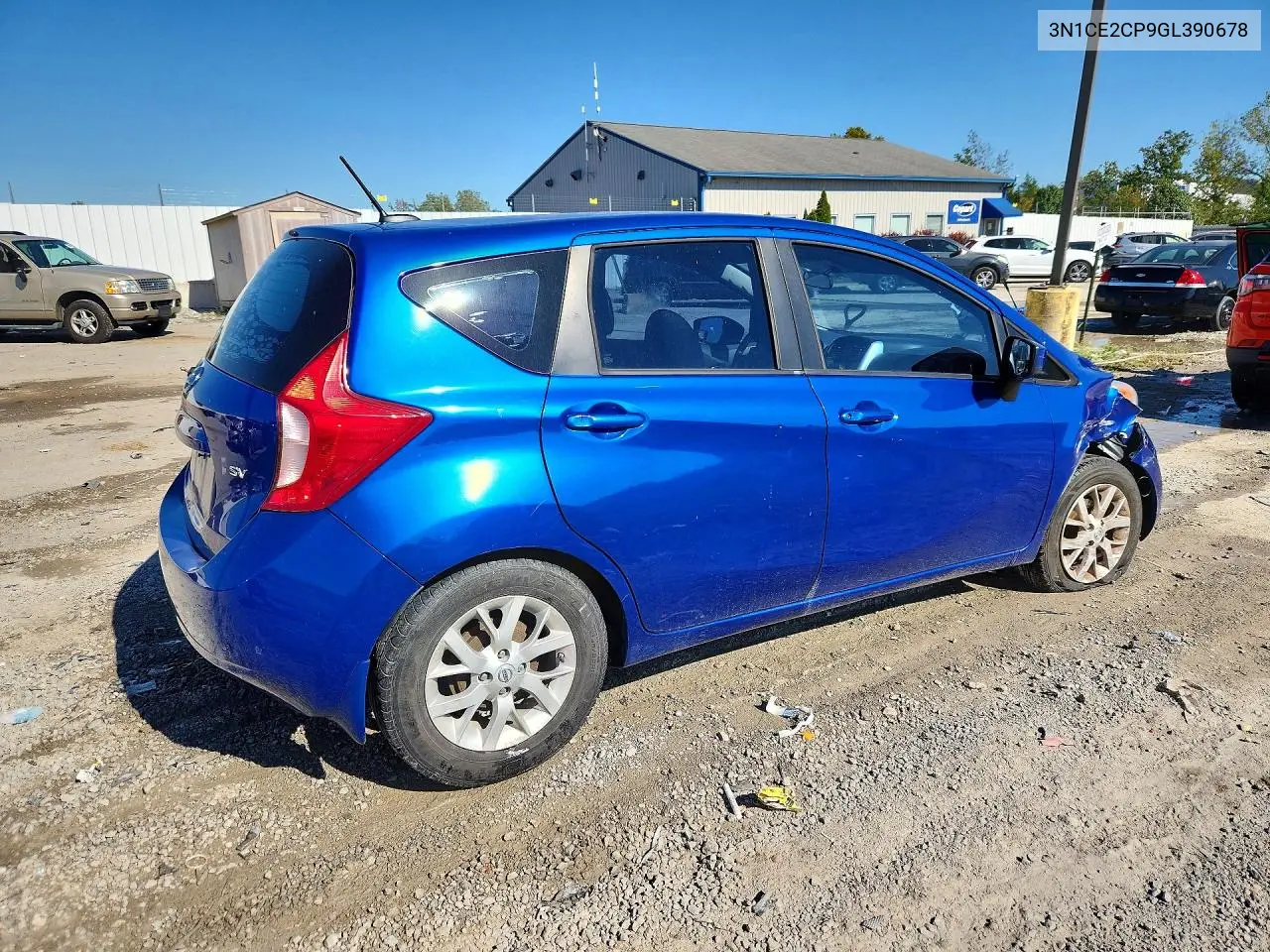 2016 NISSAN NOTE VIN 3N1CE2CP9GL390678 — фото 3
