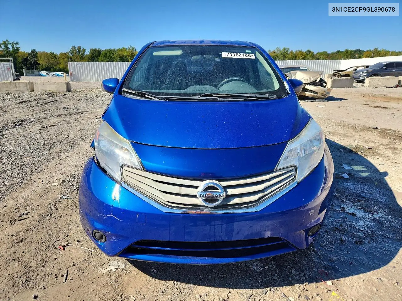 2016 NISSAN NOTE VIN 3N1CE2CP9GL390678 — фото 5