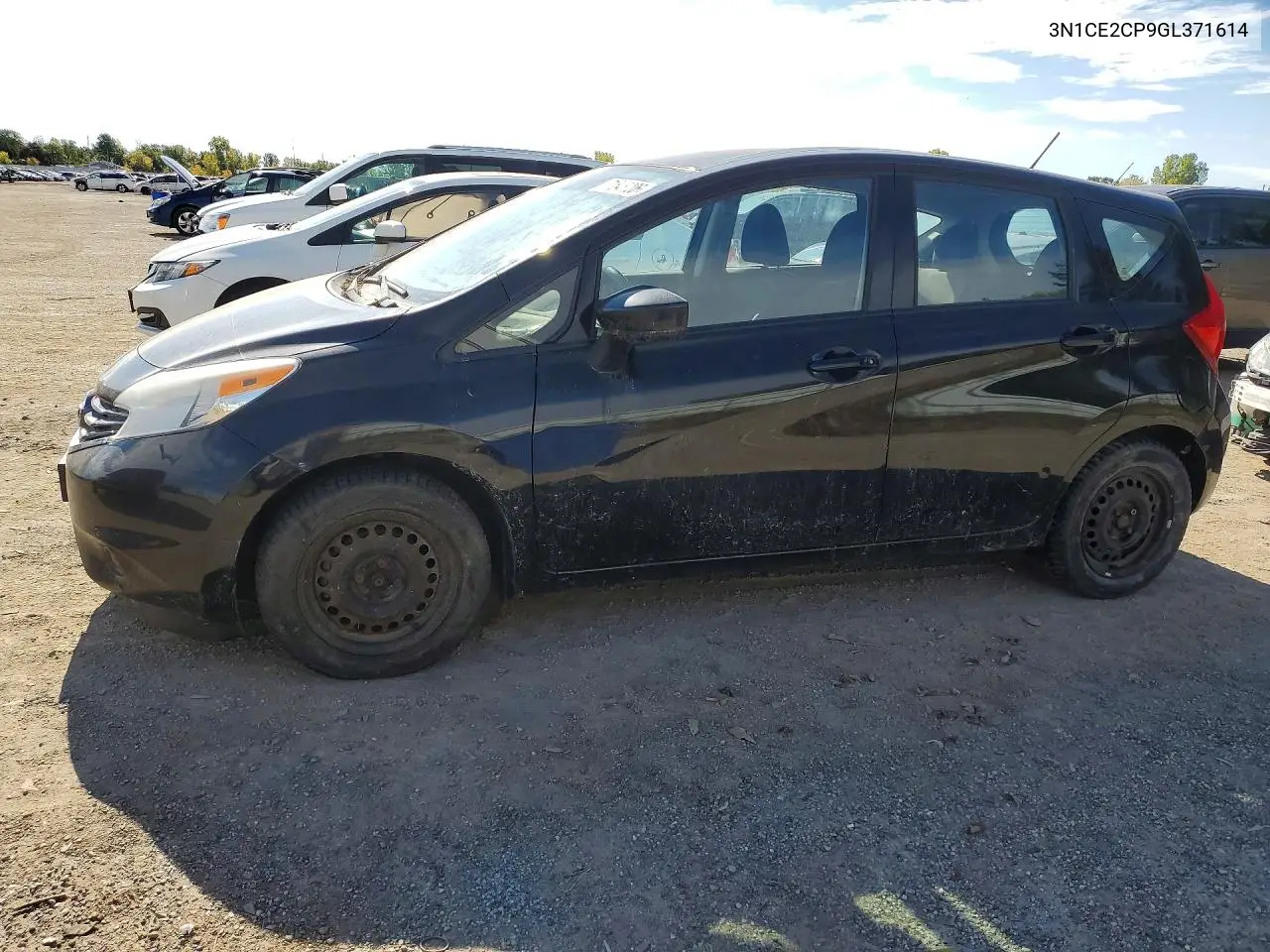 NISSAN NOTE 2016, VIN 3N1CE2CP9GL371614