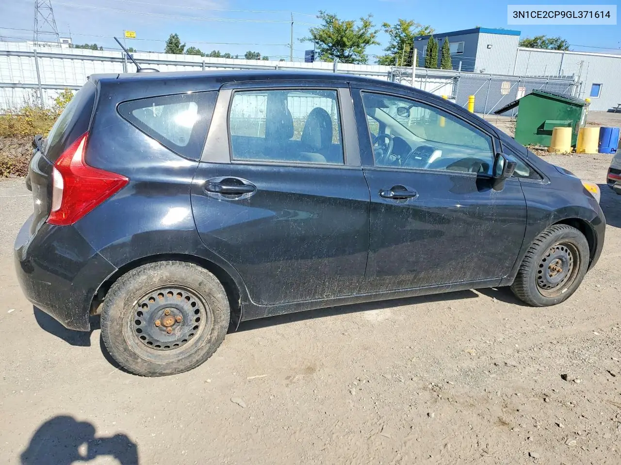 2016 NISSAN NOTE VIN 3N1CE2CP9GL371614 — фото 3