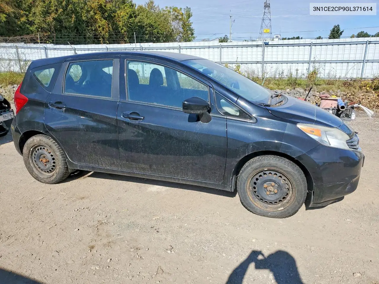 2016 NISSAN NOTE VIN 3N1CE2CP9GL371614 — фото 4