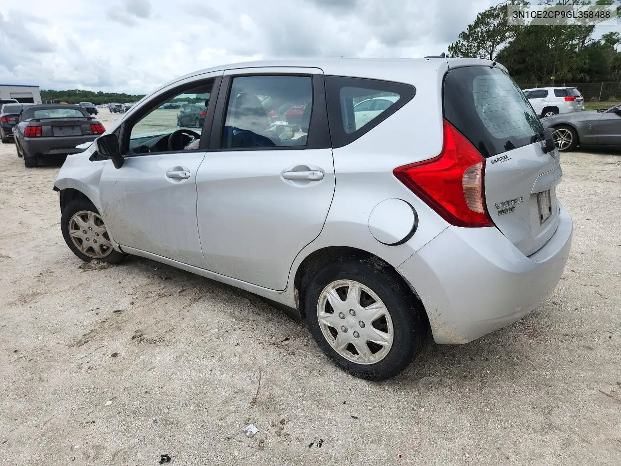 2016 NISSAN NOTE VIN 3N1CE2CP9GL358488 — фото 2