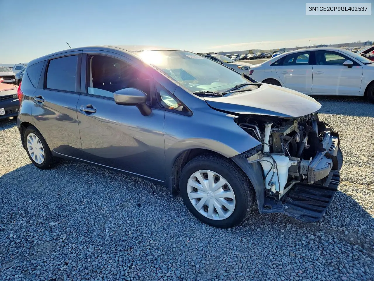 2016 NISSAN NOTE VIN 3N1CE2CP9GL402537 — фото 4