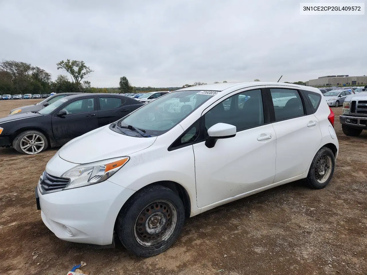 NISSAN NOTE 2016, VIN 3N1CE2CP2GL409572
