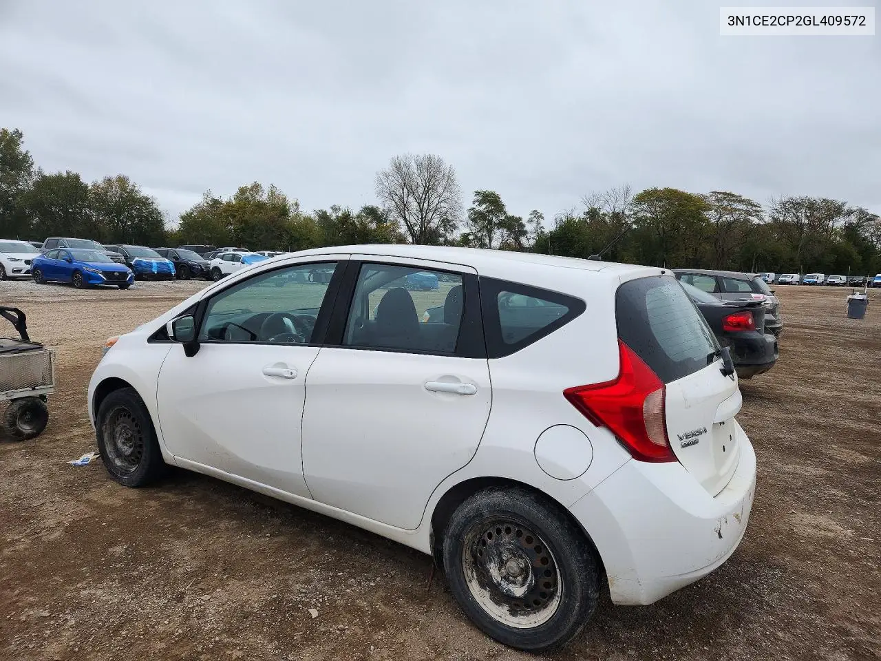 2016 NISSAN NOTE VIN 3N1CE2CP2GL409572 — фото 2