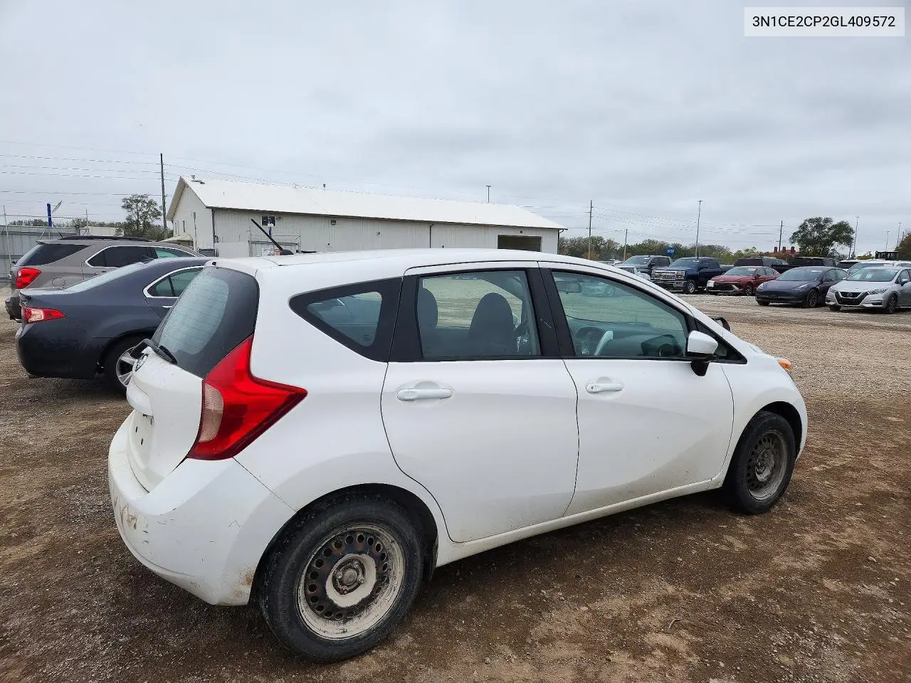 2016 NISSAN NOTE VIN 3N1CE2CP2GL409572 — фото 3