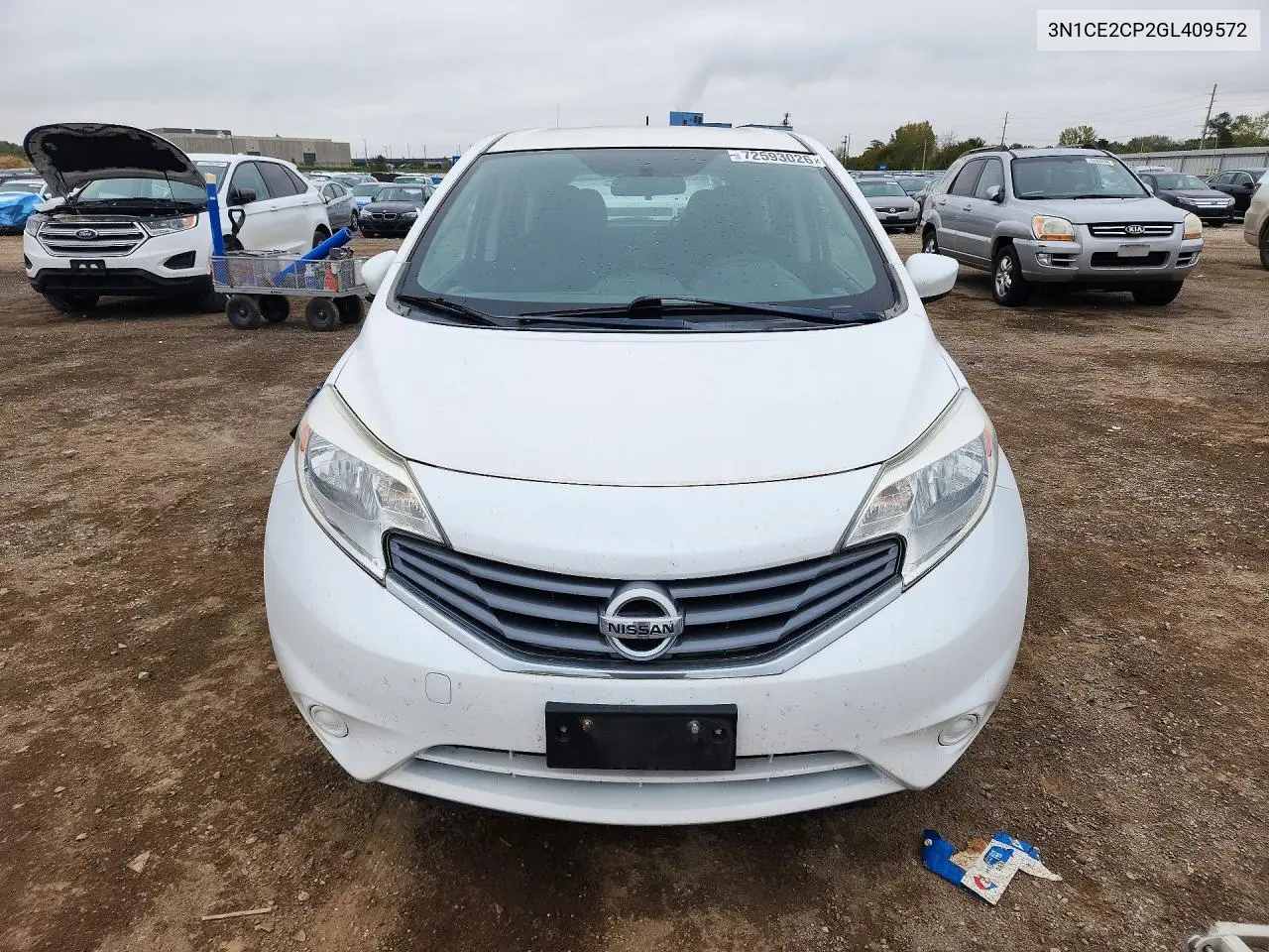 2016 NISSAN NOTE VIN 3N1CE2CP2GL409572 — фото 5