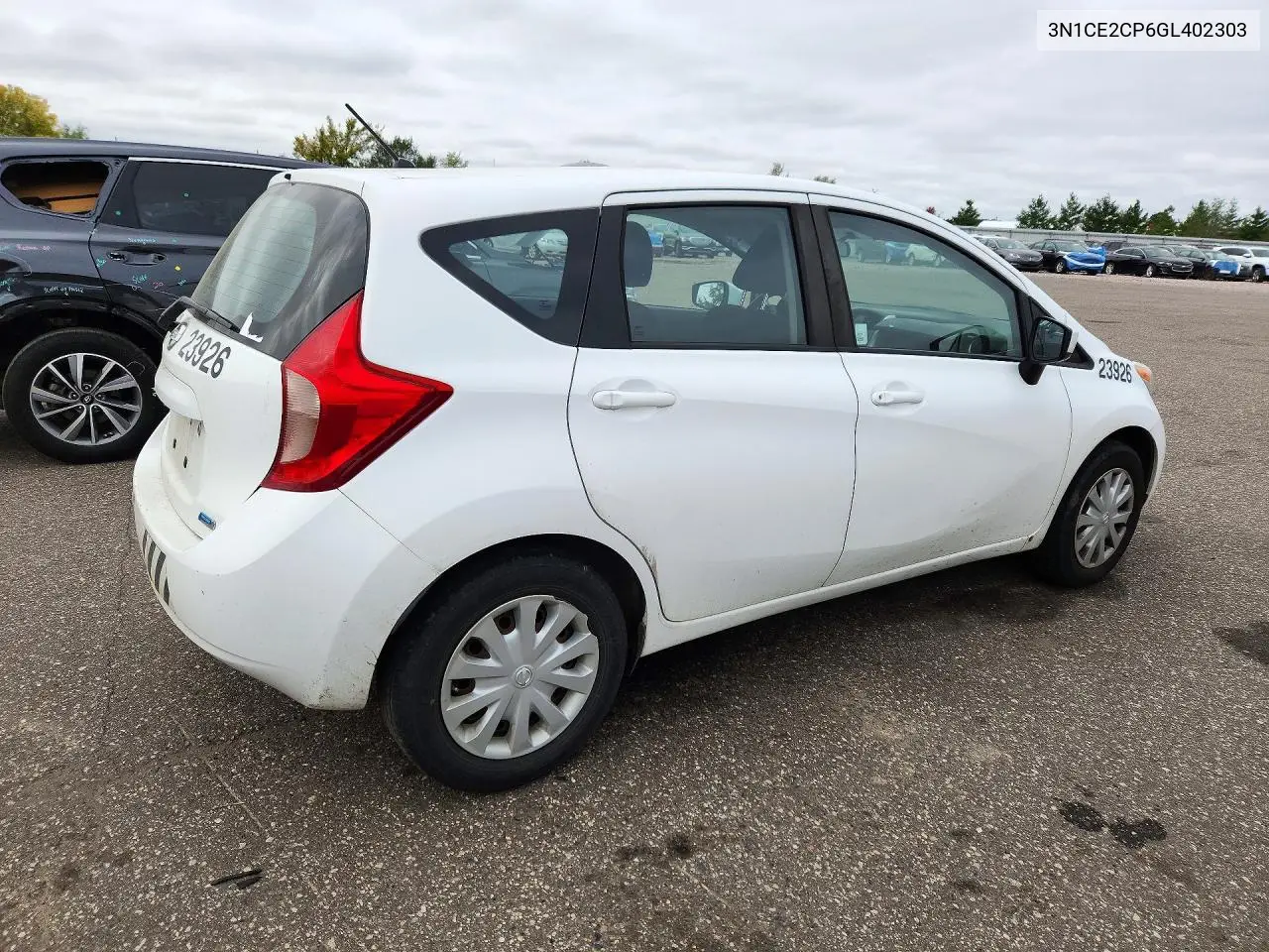 2016 NISSAN NOTE VIN 3N1CE2CP6GL402303 — фото 3