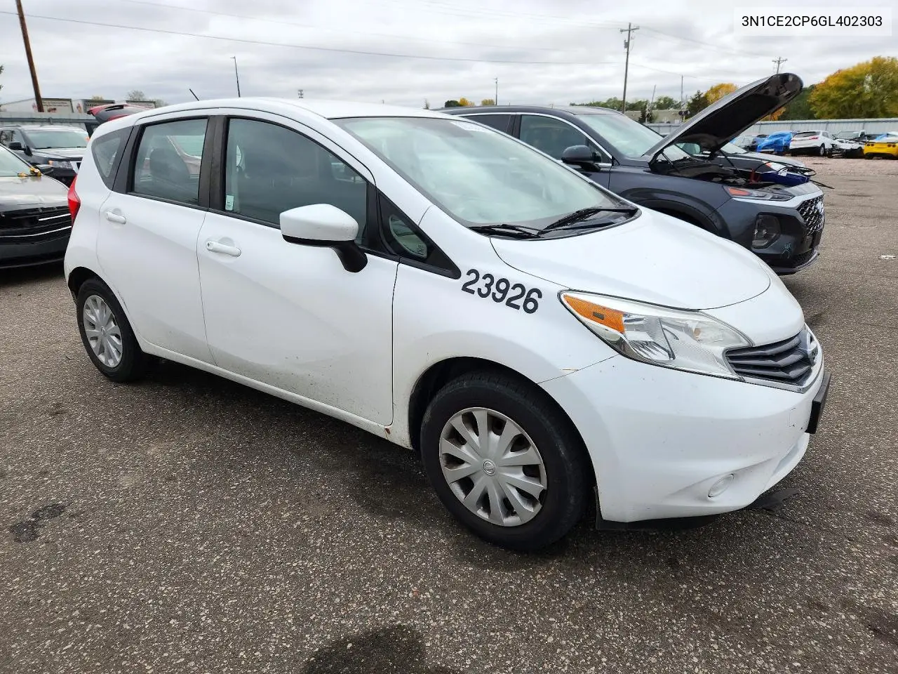 2016 NISSAN NOTE VIN 3N1CE2CP6GL402303 — фото 4