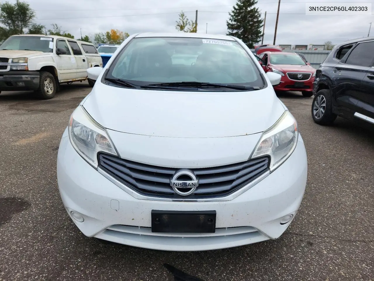 2016 NISSAN NOTE VIN 3N1CE2CP6GL402303 — фото 5