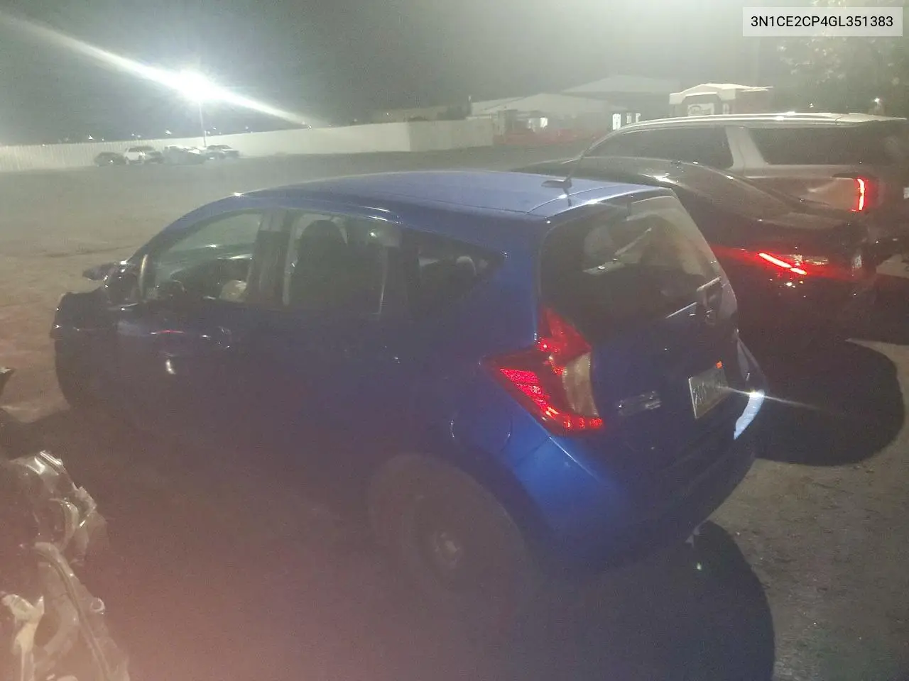 2016 NISSAN NOTE VIN 3N1CE2CP4GL351383 — фото 2