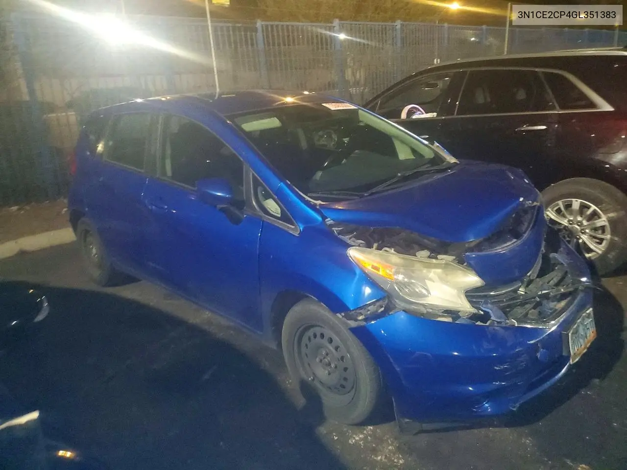 2016 NISSAN NOTE VIN 3N1CE2CP4GL351383 — фото 4