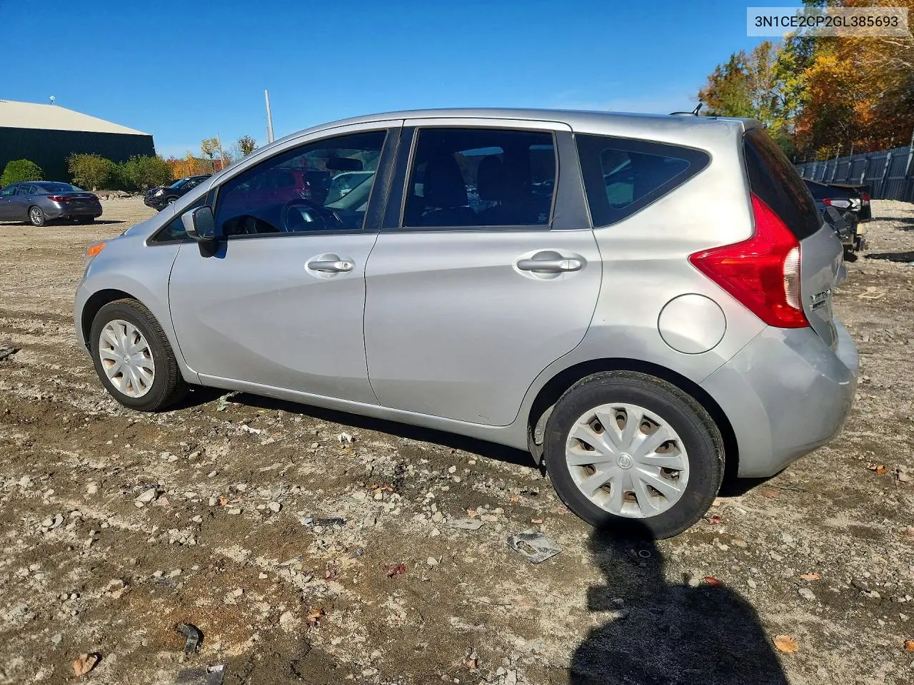 2016 NISSAN NOTE VIN 3N1CE2CP2GL385693 — фото 2
