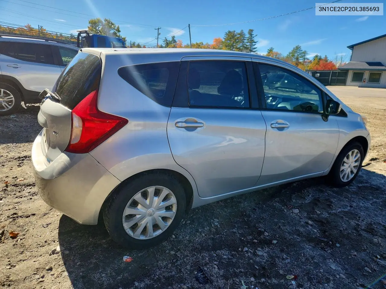 2016 NISSAN NOTE VIN 3N1CE2CP2GL385693 — фото 3