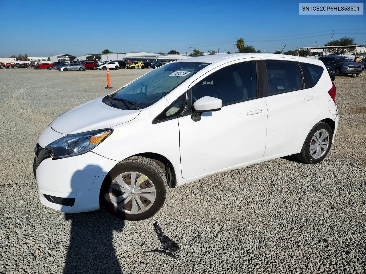 NISSAN NOTE 2017, VIN 3N1CE2CP6HL358501