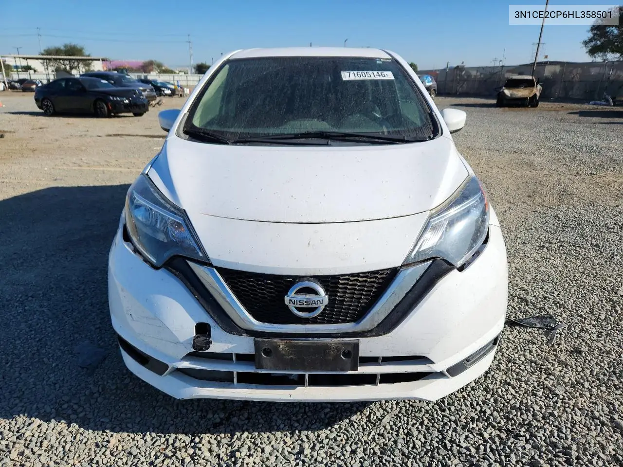 2017 NISSAN NOTE VIN 3N1CE2CP6HL358501 — фото 5