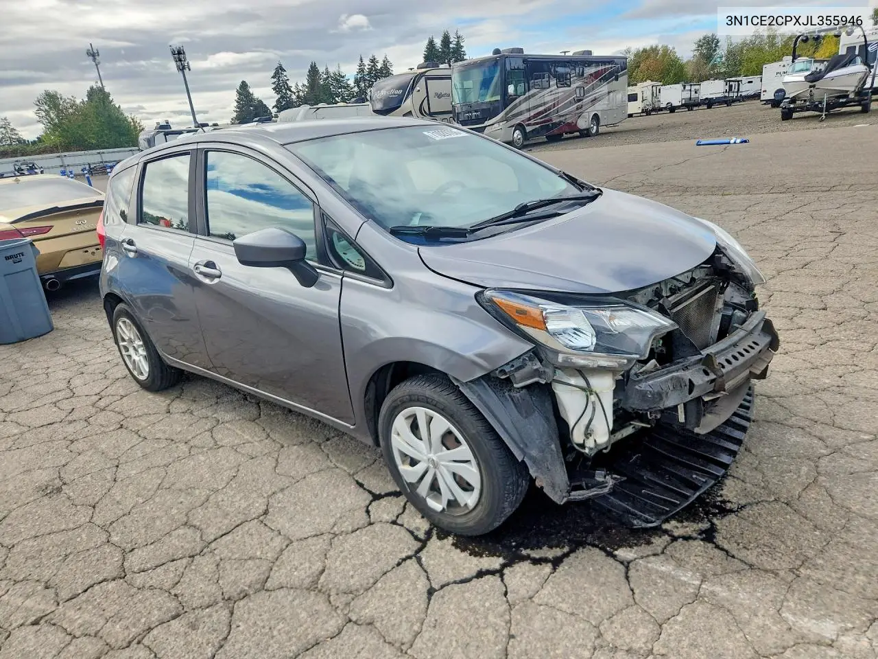 2018 NISSAN NOTE VIN 3N1CE2CPXJL355946 — фото 4
