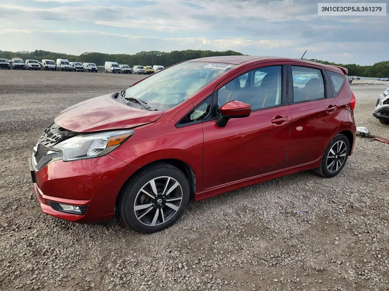 NISSAN NOTE 2018, VIN 3N1CE2CP5JL361279