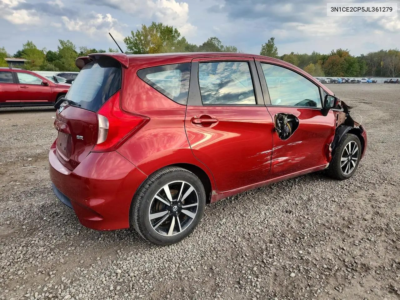 2018 NISSAN NOTE VIN 3N1CE2CP5JL361279 — фото 3