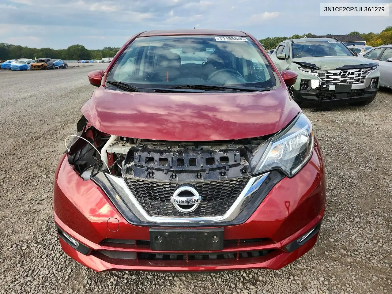 2018 NISSAN NOTE VIN 3N1CE2CP5JL361279 — фото 5