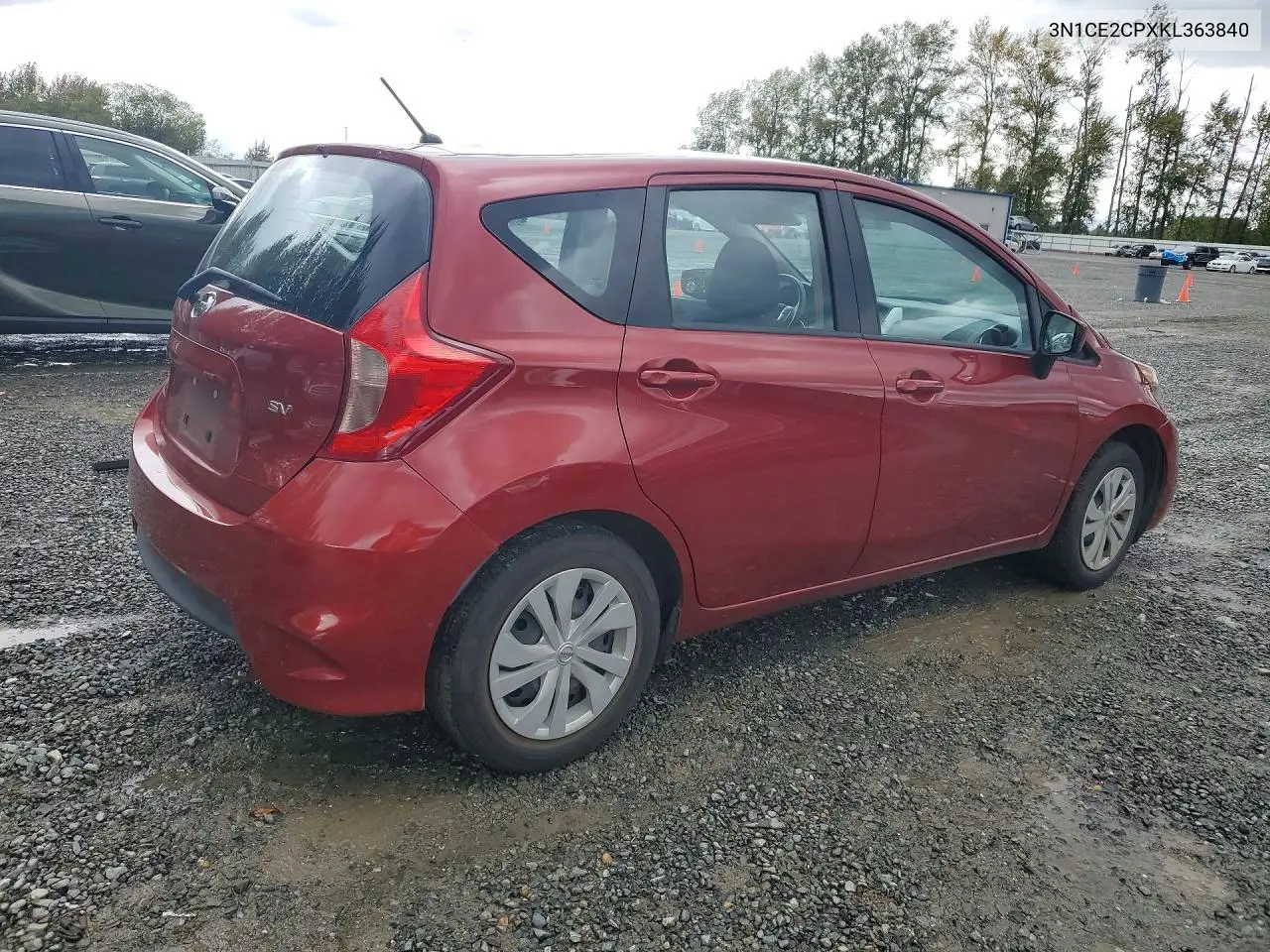 2019 NISSAN NOTE VIN 3N1CE2CPXKL363840 — фото 3