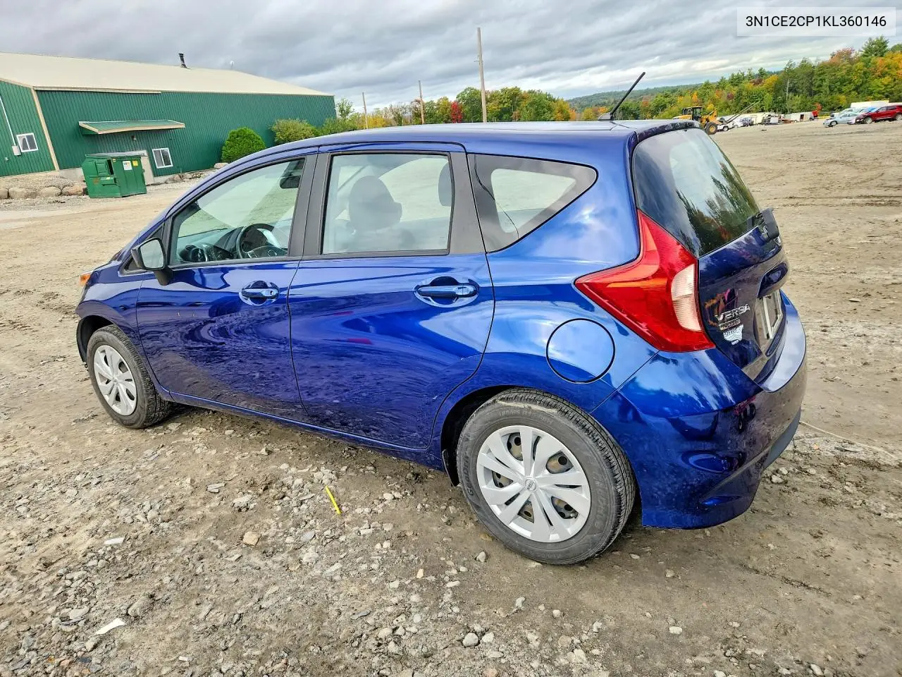 2019 NISSAN NOTE VIN 3N1CE2CP1KL360146 — фото 2