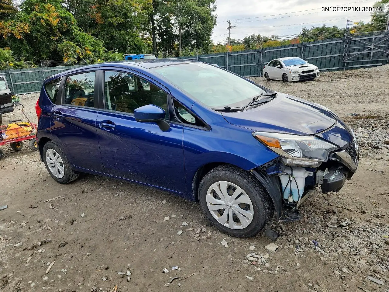 2019 NISSAN NOTE VIN 3N1CE2CP1KL360146 — фото 4