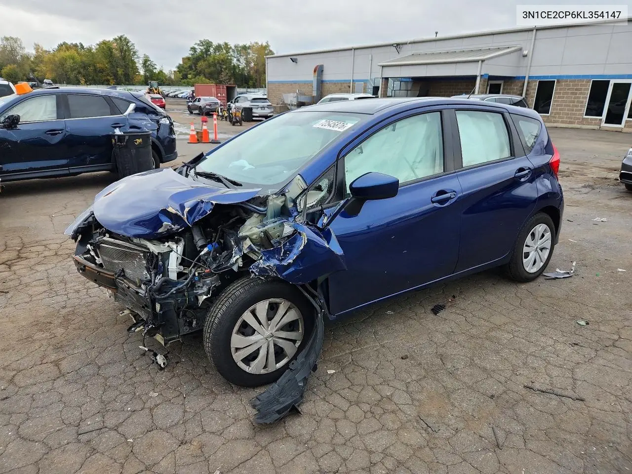 NISSAN NOTE 2019, VIN 3N1CE2CP6KL354147