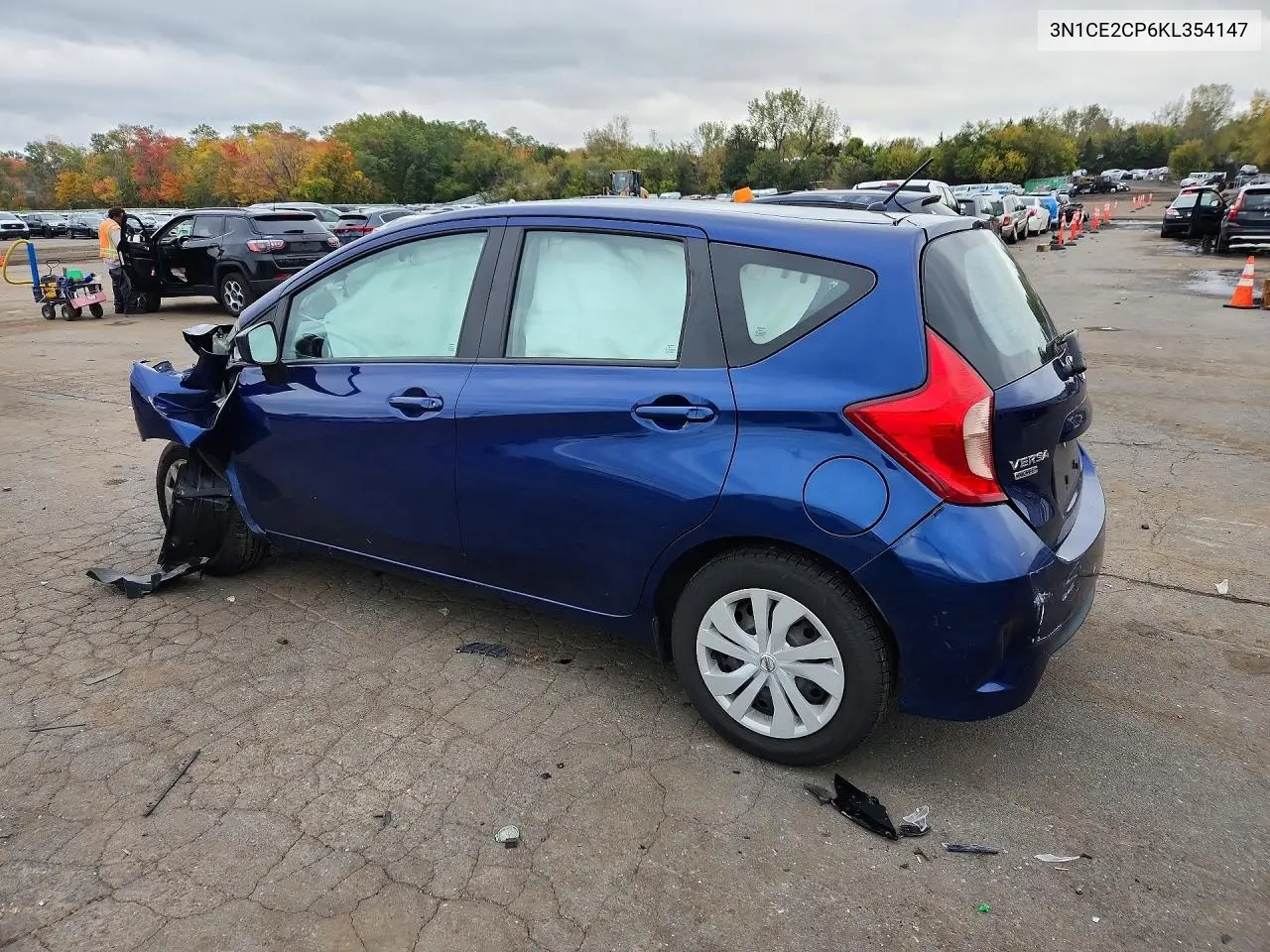 2019 NISSAN NOTE VIN 3N1CE2CP6KL354147 — фото 2