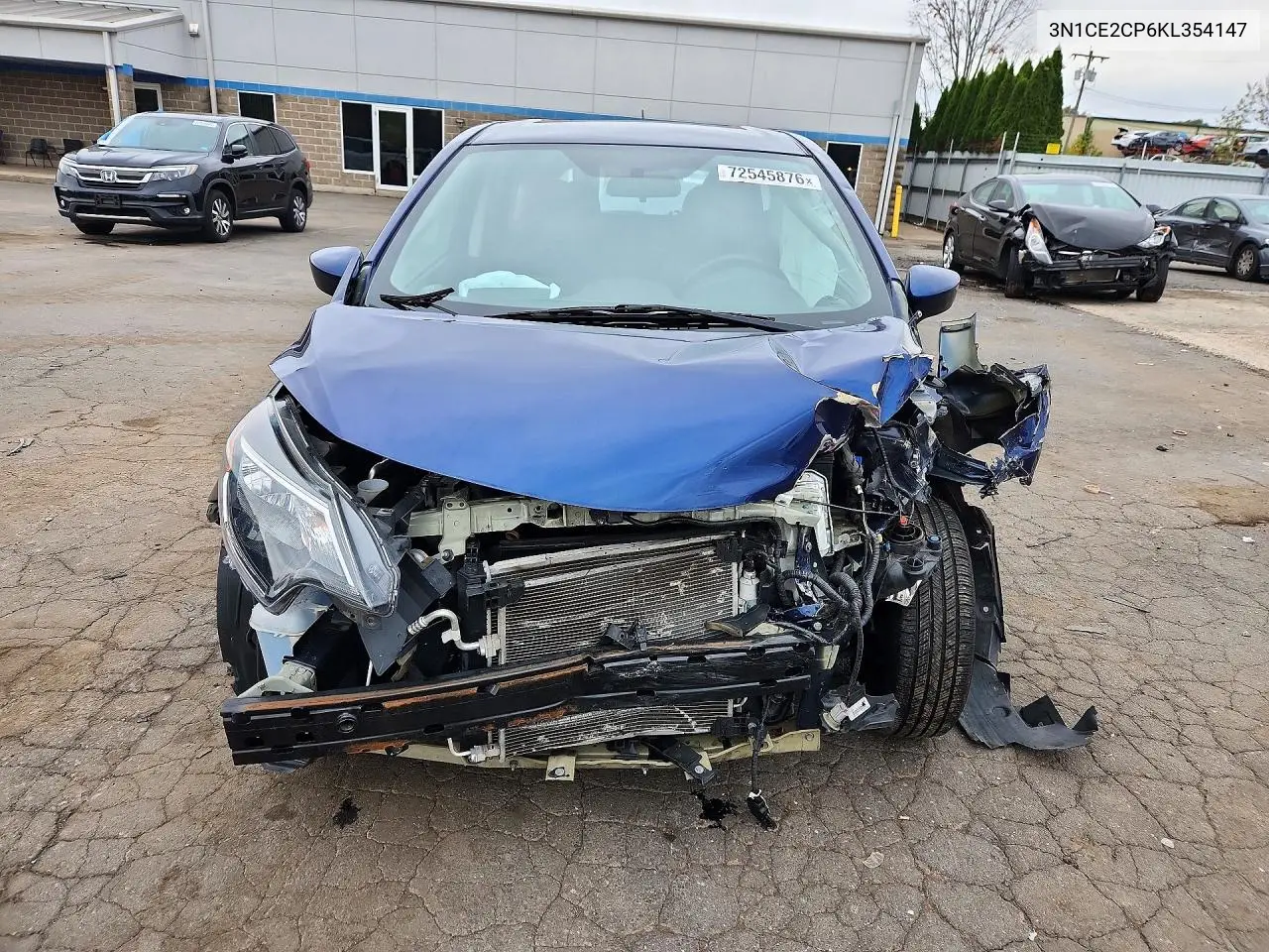 2019 NISSAN NOTE VIN 3N1CE2CP6KL354147 — фото 5