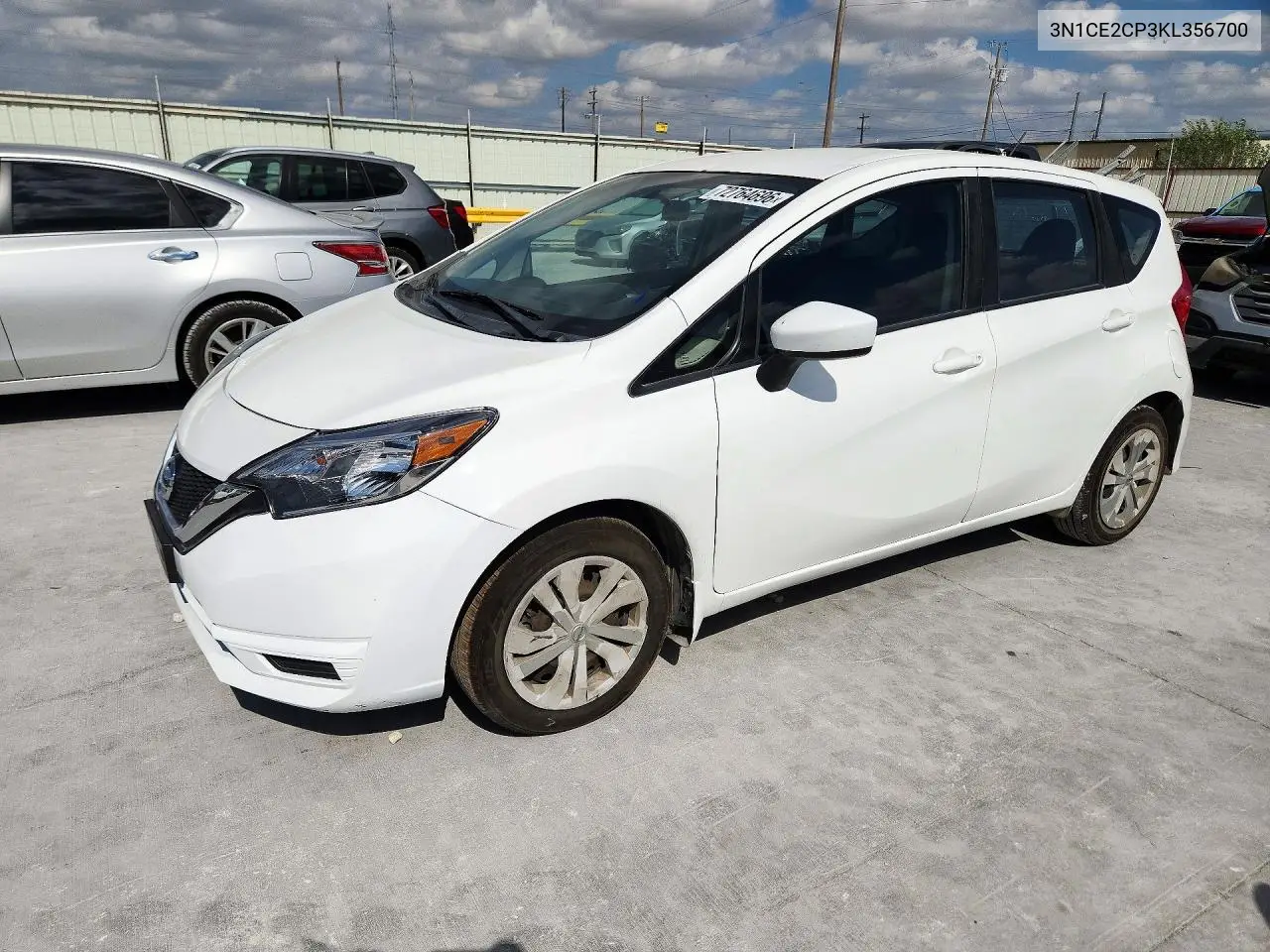 NISSAN NOTE 2019, VIN 3N1CE2CP3KL356700