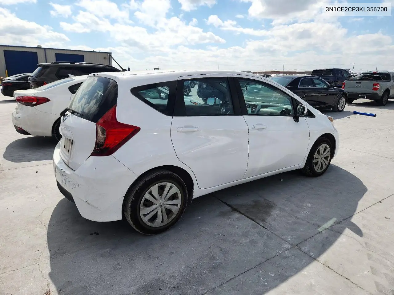 2019 NISSAN NOTE VIN 3N1CE2CP3KL356700 — фото 3