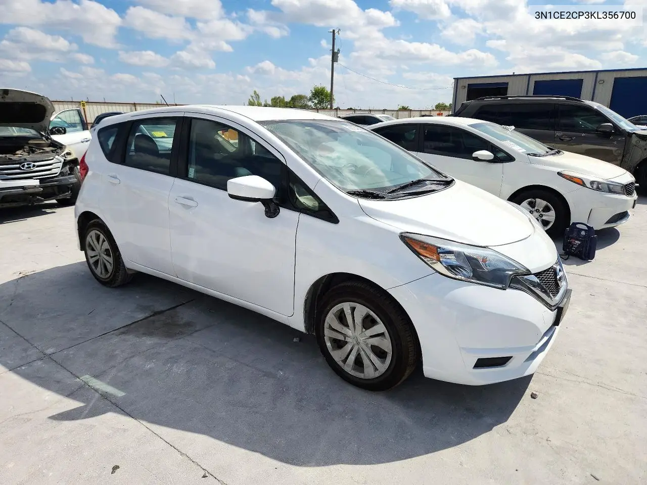 2019 NISSAN NOTE VIN 3N1CE2CP3KL356700 — фото 4