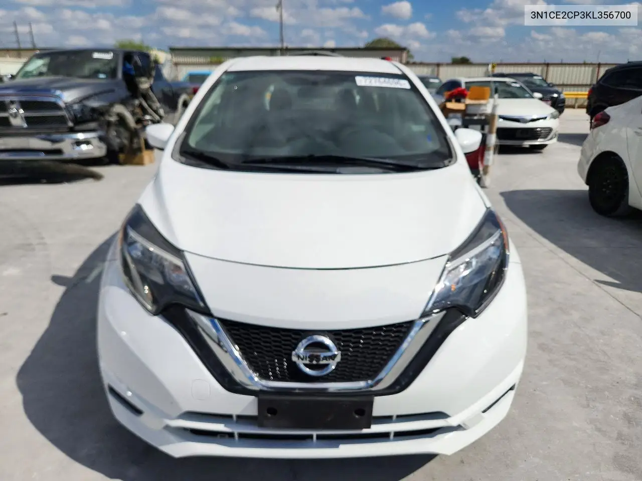 2019 NISSAN NOTE VIN 3N1CE2CP3KL356700 — фото 5