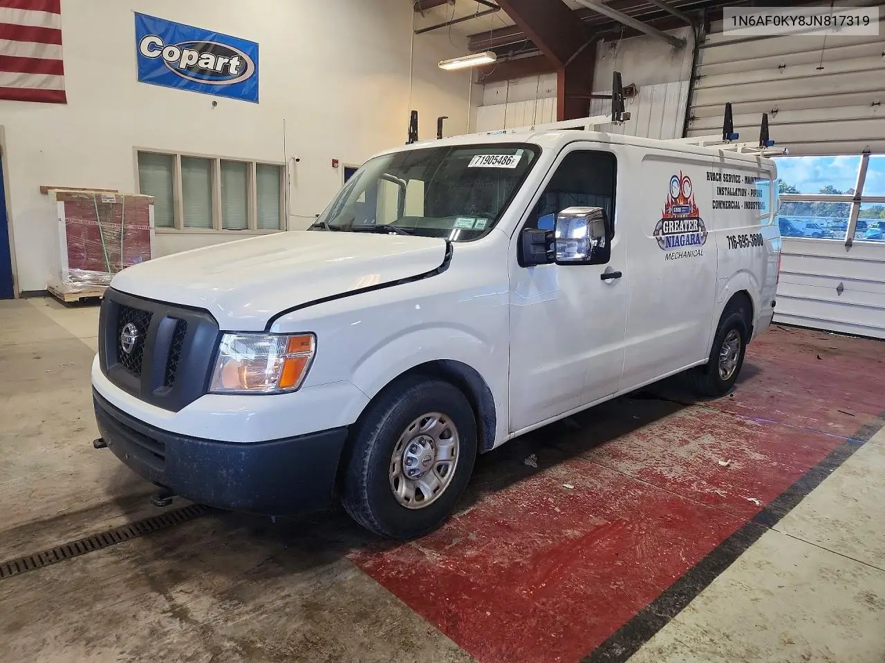 NISSAN NV 2018, VIN 1N6AF0KY8JN817319