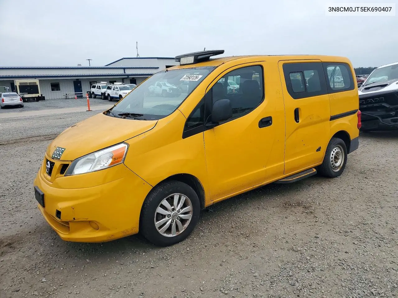 NISSAN NV200 2014, VIN 3N8CM0JT5EK690407