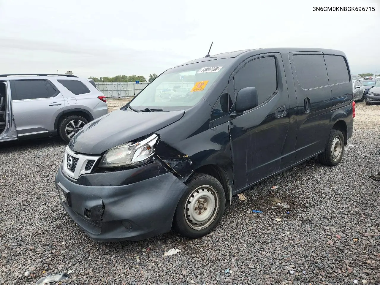 NISSAN NV200 2016, VIN 3N6CM0KN8GK696715